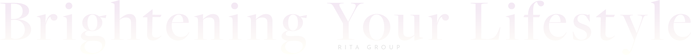 Brightening Your Lifestyle RITA Group